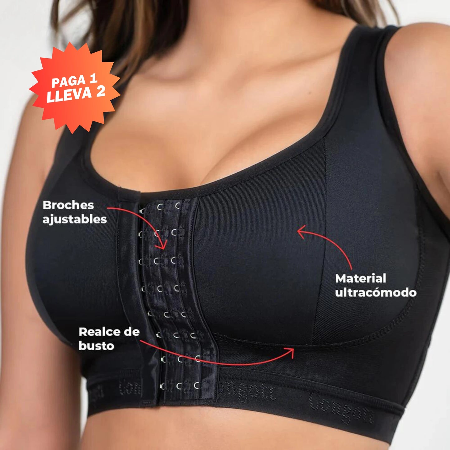 PROMO 2X1 Power Bra™: Soporte para todos los senos